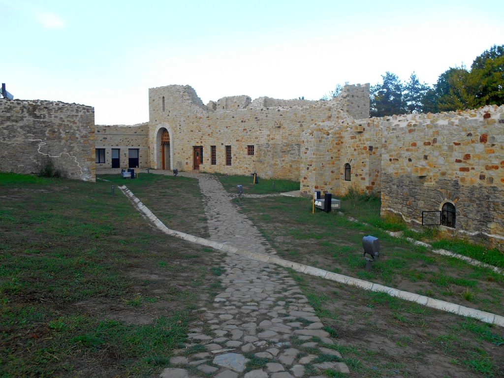 the fortress of suceava, walls, time, past